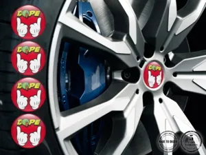 Wheel Stickers Custom Stellar Racing Surge